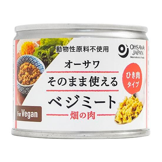 【お取り寄せ★納期 最長 約2週間】オーサワ 穀物で作った畑の肉 （ひき肉タイプ） 215g