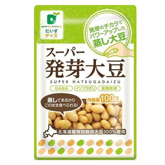 【お取り寄せ★納期 最長 約2週間】ムソー だいずデイズ スーパー発芽大豆 100g