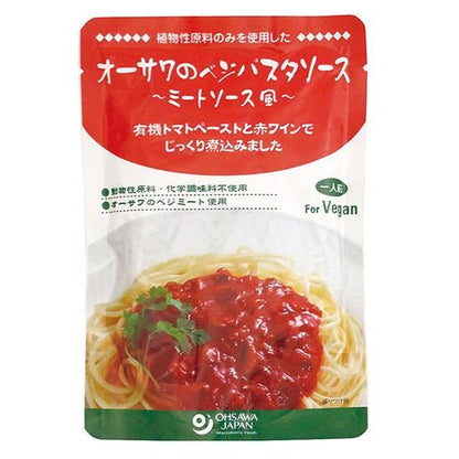 【お取り寄せ★納期 最長 約2週間】オーサワのベジパスタソース ミートソース風 140g