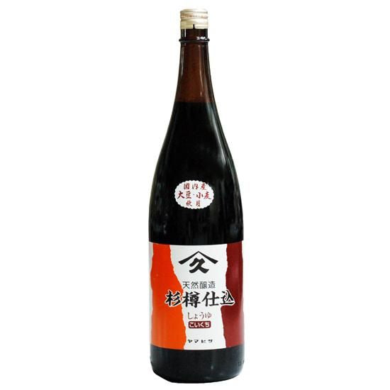 【お取り寄せ★納期 最長 約2週間】ムソー ヤマヒサ 純正濃口しょうゆ 1.8L