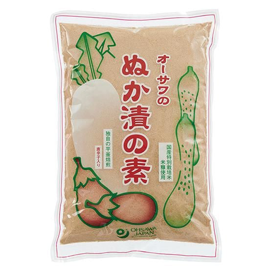 【お取り寄せ★納期 最長 約2週間】オーサワのぬか漬の素 500g