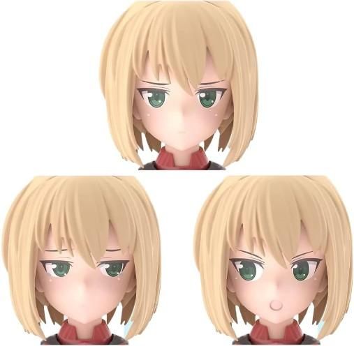 【在庫あり★即納可能】バンダイ 30MS オプションフェイスパーツ 表情セット5 [カラーB] (プラモデル)