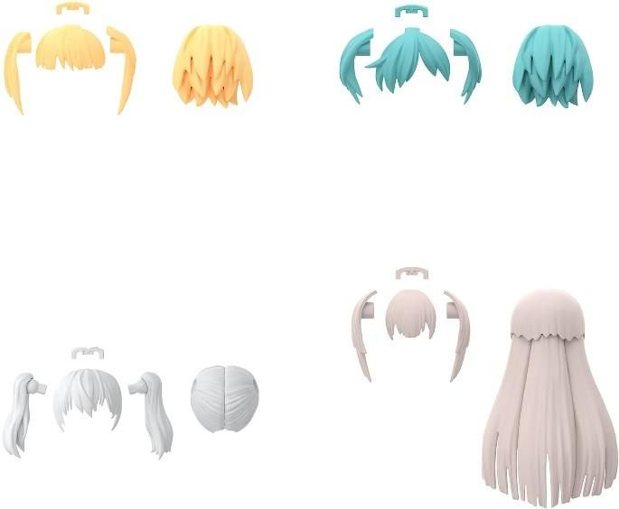 【在庫あり★即納可能】バンダイ 30MS オプションヘアスタイルパーツVol.5 全4種 (プラモデル)