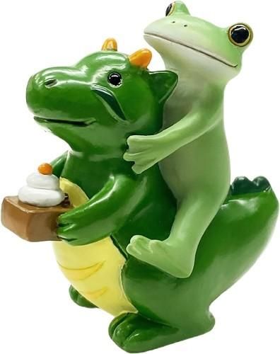 【在庫あり★即納可能】コポー ドラゴンとカエル Copeau★風水★金運【新品】【蛙/カエル/かえる】【置物】【キャラクターグッズ★雑貨】