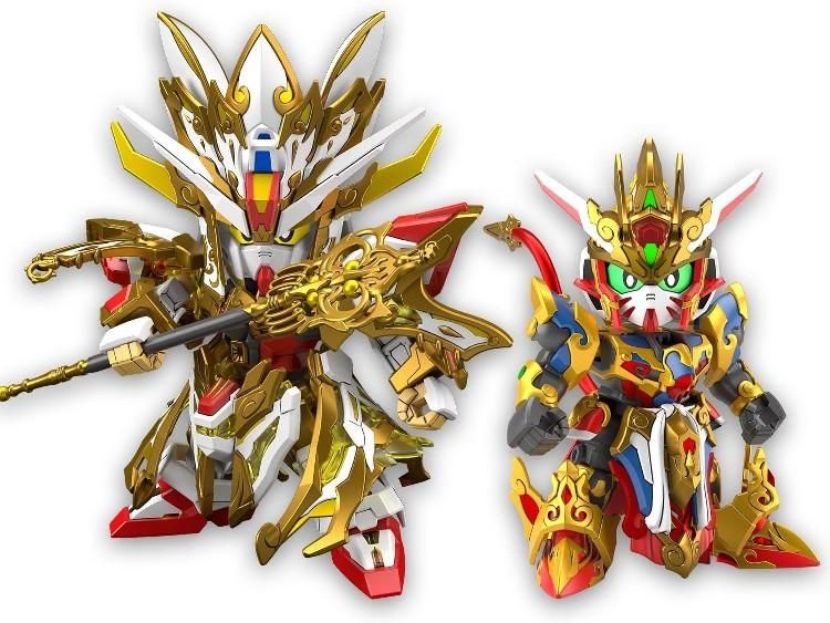 【在庫あり★即納可能】バンダイ SDW HEROES ヒーロー再臨！ 復活の悟空インパルスガンダム & 三蔵ストライクフリーダムガンダム セット (ガンプラ)