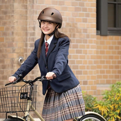 【メーカー直送】自転車 ヘルメット ドルフィン★S～M~L 頭囲 約54～58cm/約56～60cm メンズ レディース 軽量 おしゃれ 女性 大人 通学 中学生 高校生 SG規格合格品 日本製