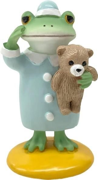 【在庫あり★即納可能】コポー クマとおやすみ Copeau★風水★金運【新品】【蛙/カエル/かえる】【置物】【キャラクターグッズ★雑貨】74034