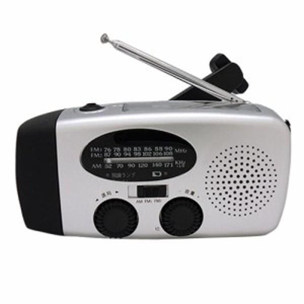 【お取り寄せ★納期 最長 約2週間】ヒース HI-SS ソーラー手回し充電機能付き防災ラジオ HI7SV★ライト・携帯スマホ充電・AM/FMラジオ・太陽光充電・USB充電