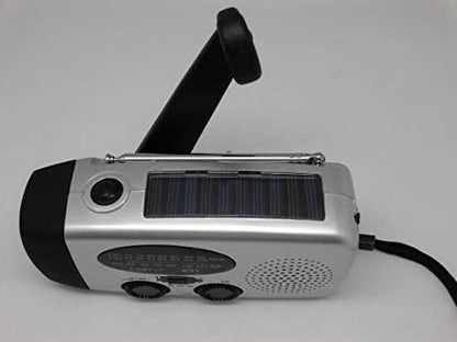 【お取り寄せ★納期 最長 約2週間】ヒース HI-SS ソーラー手回し充電機能付き防災ラジオ HI7SV★ライト・携帯スマホ充電・AM/FMラジオ・太陽光充電・USB充電