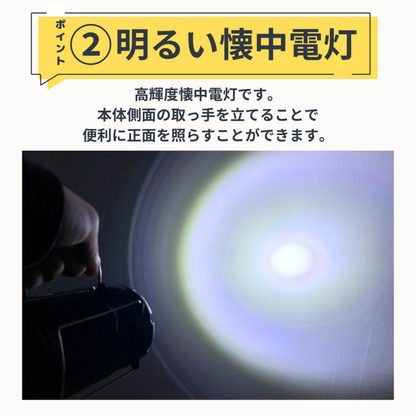 【お取り寄せ★納期 最長 約2週間】3in1 ランタン/フラッシュライト★防災ランタン LED SOSランプ付き 災害に強い乾電池式3in1ランタン 300lmの超高照度 コンパクトでアウトドアにも