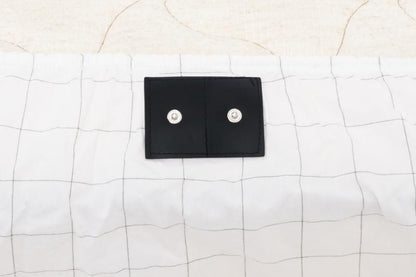 【メーカー直送】アーシングコットン 敷シーツ シングルサイズ★床面100x200cm ゴムバンド付 色 ホワイトの 格子柄 高耐久 感触良 オリジナル 日本製