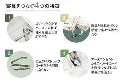 【メーカー直送】アーシング スリープパッド 銀生地仕様★眠りながらアーシング！
