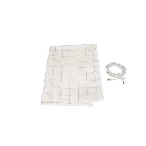 【メーカー直送】アーシング 枕カバー コットン製 コード付き★眠りながらアーシング！