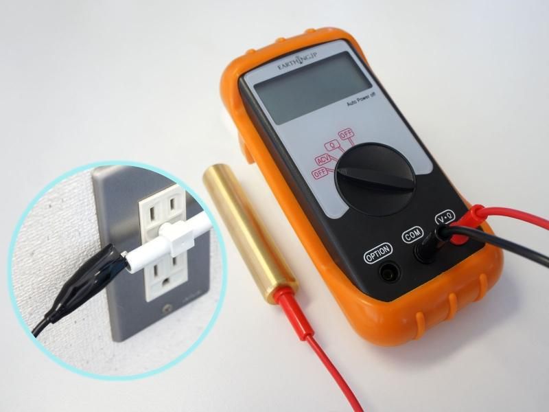 【メーカー直送】身体電圧計★アーシング確認に！体表面の電位を測定 アーシングを知るなら必須アイテム