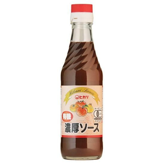 【お取り寄せ★納期 最長 約2週間】ムソー ヒカリ　有機濃厚ソース　250ml