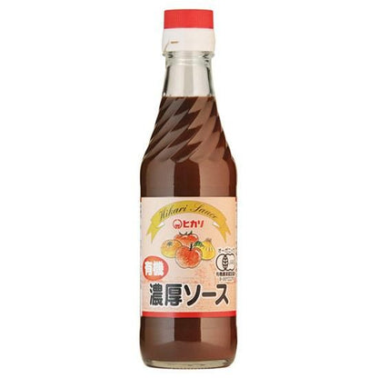 【お取り寄せ★納期 最長 約2週間】ムソー ヒカリ　有機濃厚ソース　250ml