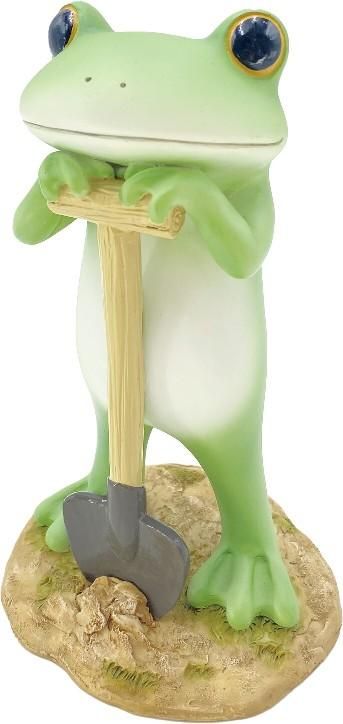 【在庫あり★即納可能】コポー ガーデン ちょっと休憩 Copeau★風水★金運【新品】【蛙/カエル/かえる】【置物】【キャラクターグッズ★雑貨】
