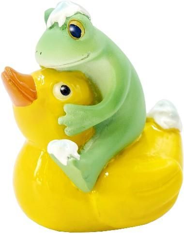 【在庫あり★即納可能】コポー アヒルとお風呂 Copeau★風水★金運【新品】【蛙/カエル/かえる】【置物】【キャラクターグッズ★雑貨】