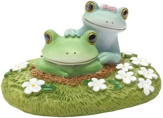 【在庫あり★即納可能】コポー 穴からカップル Copeau★風水★金運【新品】【蛙/カエル/かえる】【置物】【キャラクターグッズ★雑貨】