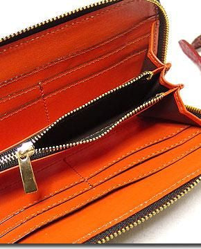 【お取り寄せ★納期 最長 約2週間】クロコダイル型押し 長財布★本物の質感と圧倒的な高級感 本革 カウレザー ラウンドファスナー ロングウォレット 金運アップ
