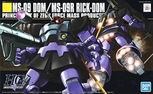 【再販予約】バンダイ MS-09 ドム/MS-09R リックドム (HGUC) (ガンプラ)