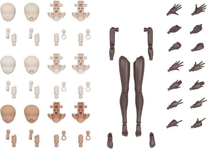 【在庫あり★即納可能】バンダイ 30MS オプションボディパーツ アームパーツ&レッグパーツ[ブラウン] (プラモデル)