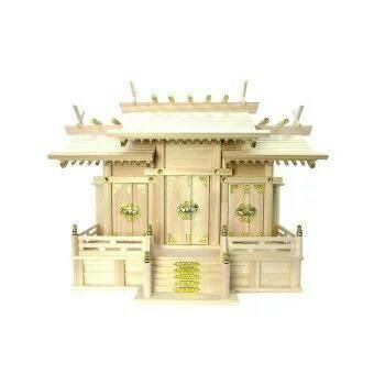【お取り寄せ★納期 最長 約2週間】屋根違い三社 大 桧 神具 神事用品★神具 神事用品 推し神棚 推し活 コレクションラック ディスプレイ 飾り棚 収納 オタ活