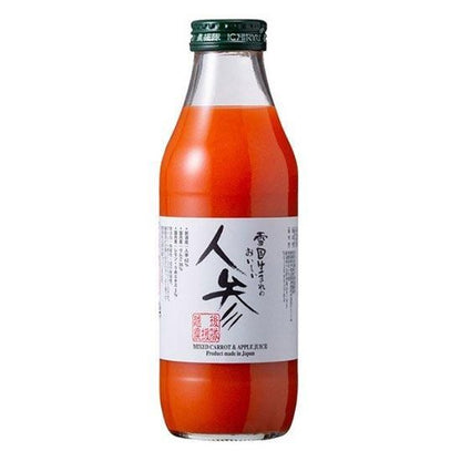 【お取り寄せ★納期 最長 約2週間】オーサワ 雪国生まれのおいしい人参ミックスジュース（大） 500ml