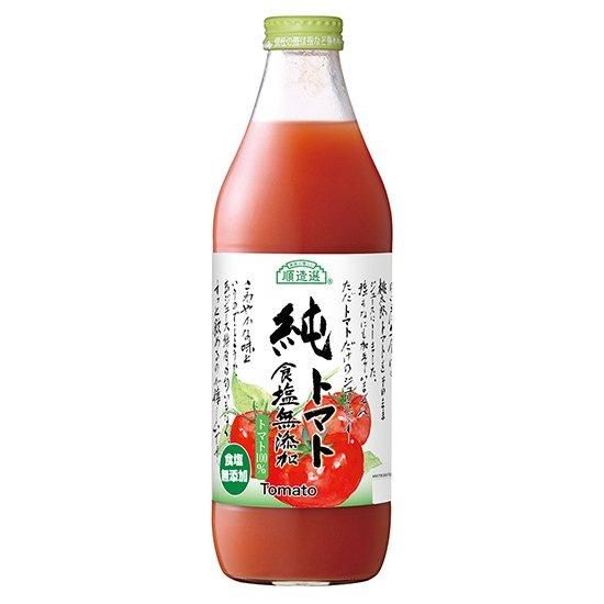 【お取り寄せ★納期 最長 約2週間】オーサワ トマトジュース　純トマト（食塩無添加） 1L