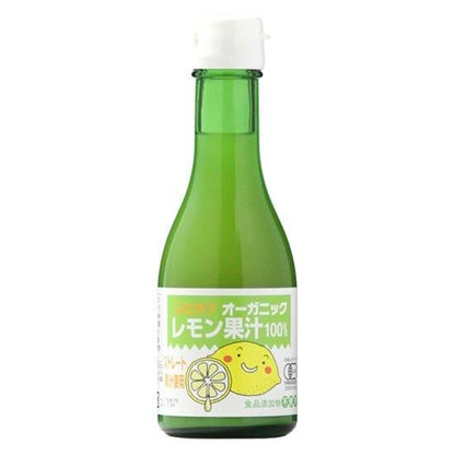 【お取り寄せ★納期 最長 約2週間】ヒカリ オーガニックレモン果汁 180ml