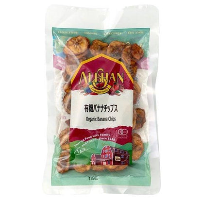 【お取り寄せ★納期 最長 約2週間】アリサン F39 有機バナナチップス 100g