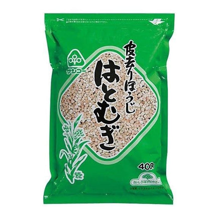 【お取り寄せ★納期 最長 約2週間】ムソー サンコー 皮去りほうじはとむぎ 400g
