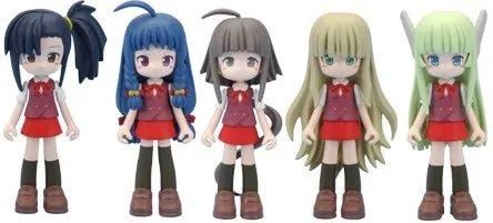 【在庫ラスト1セット★即納可能】コナミ フィギュメイト ネギま VOL.2 開封販売 シークレット入り5種セット