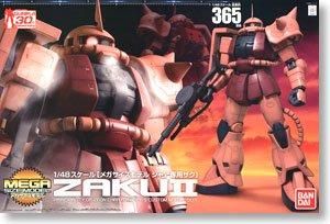 【在庫あり★即納可能】バンダイ メガサイズモデル シャア専用ザク (1/48) (ガンプラ)