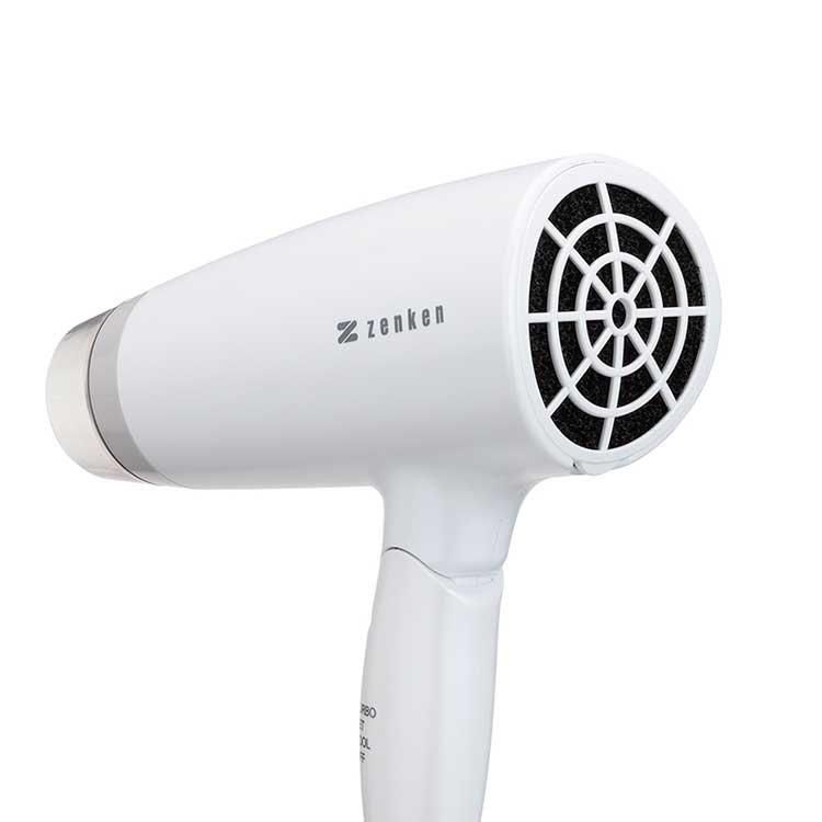 【お取り寄せ★納期 最長 約2週間】ゼンケン 電磁波低減 ヘアドライヤー ZD-750P/ZD-750W★電磁波 カット ドライヤー 大風量 低温風 遠赤外線 マイナスイオン