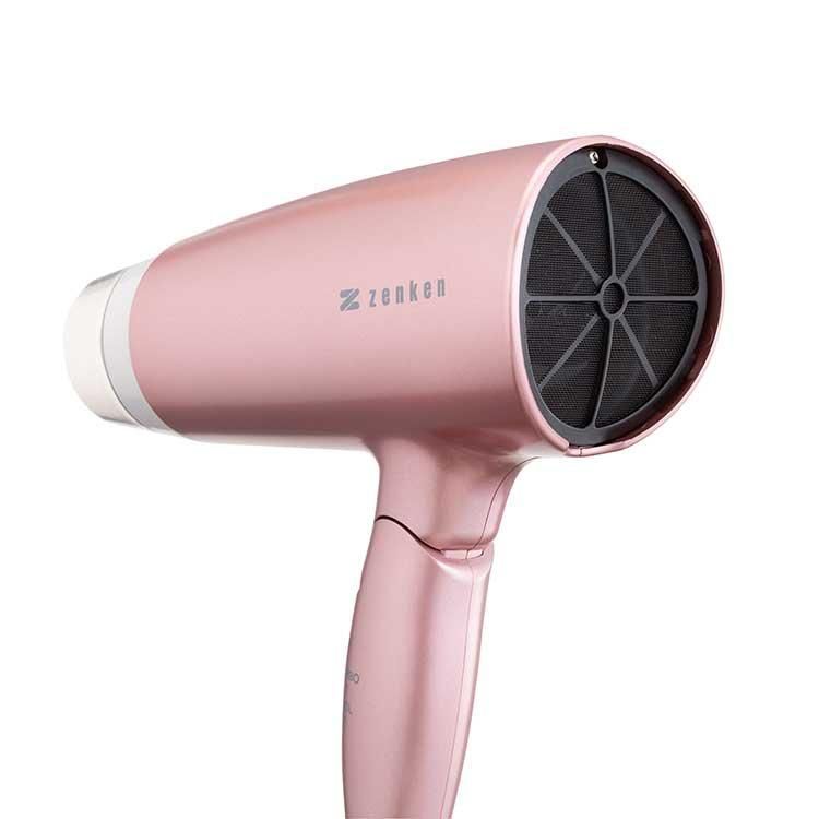 【お取り寄せ★納期 最長 約2週間】ゼンケン 電磁波低減 ヘアドライヤー ZD-750P/ZD-750W★電磁波 カット ドライヤー 大風量 低温風 遠赤外線 マイナスイオン