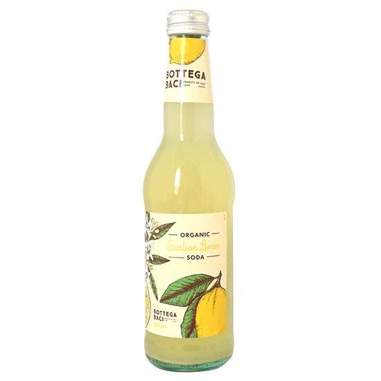【お取り寄せ★納期 最長 約2週間】ボッテガバーチ　オーガニックシチリアンレモンソーダ 355ml
