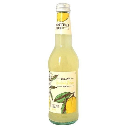 【お取り寄せ★納期 最長 約2週間】ボッテガバーチ　オーガニックシチリアンレモンソーダ 355ml