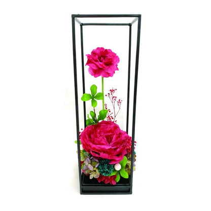 【お取り寄せ★納期 最長 約1ヶ月】百花蘭舞 ひゃっからんぶ プリザーブドフラワー アレンジメント★牡丹 ギフト プレゼント 母の日