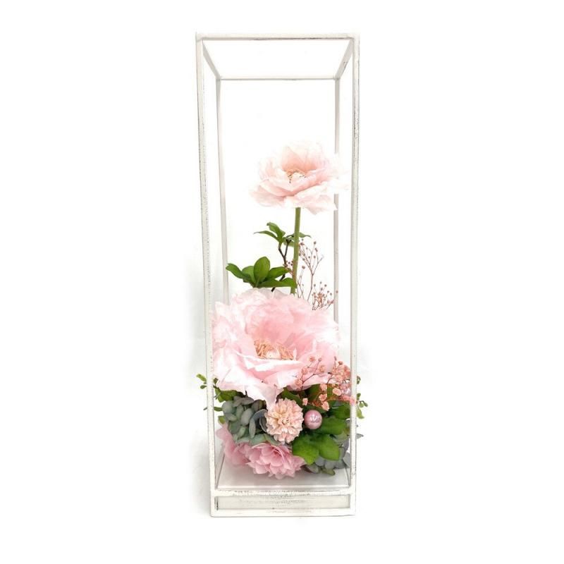 【お取り寄せ★納期 最長 約1ヶ月】百花蘭舞 ひゃっからんぶ プリザーブドフラワー アレンジメント★牡丹 ギフト プレゼント 母の日