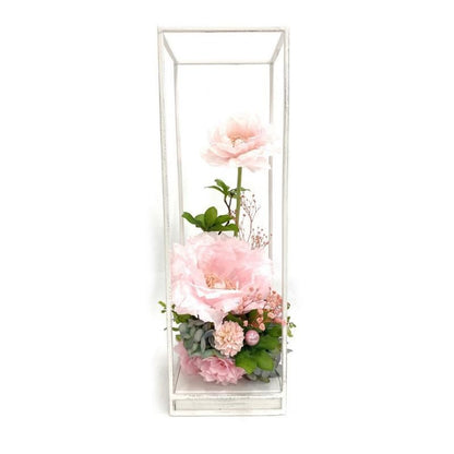 【お取り寄せ★納期 最長 約1ヶ月】百花蘭舞 ひゃっからんぶ プリザーブドフラワー アレンジメント★牡丹 ギフト プレゼント 母の日