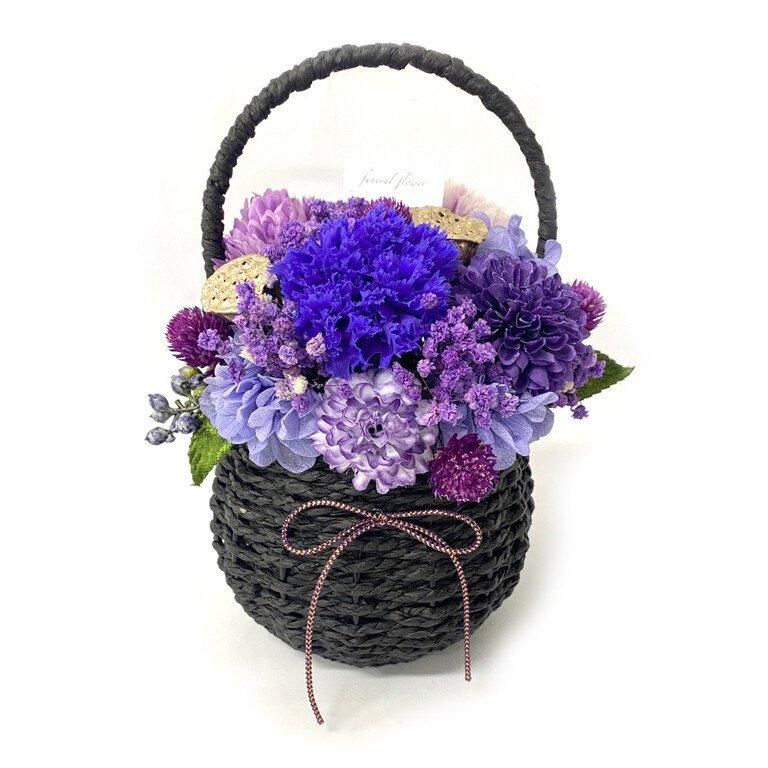 【お取り寄せ★納期 最長 約1ヶ月】炭花 たんか マム プリザーブドフラワー★現代仏花 供花 お供え カーネーション 菊 キク 和風 ギフト プレゼント