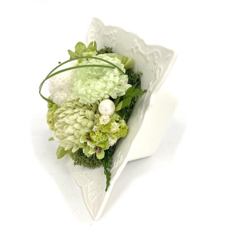 【お取り寄せ★納期 最長 約1ヶ月】お供え プリザーブドフラワー★仏具 仏花 ほっぺマム ピンク  マム 菊 和風 ギフト