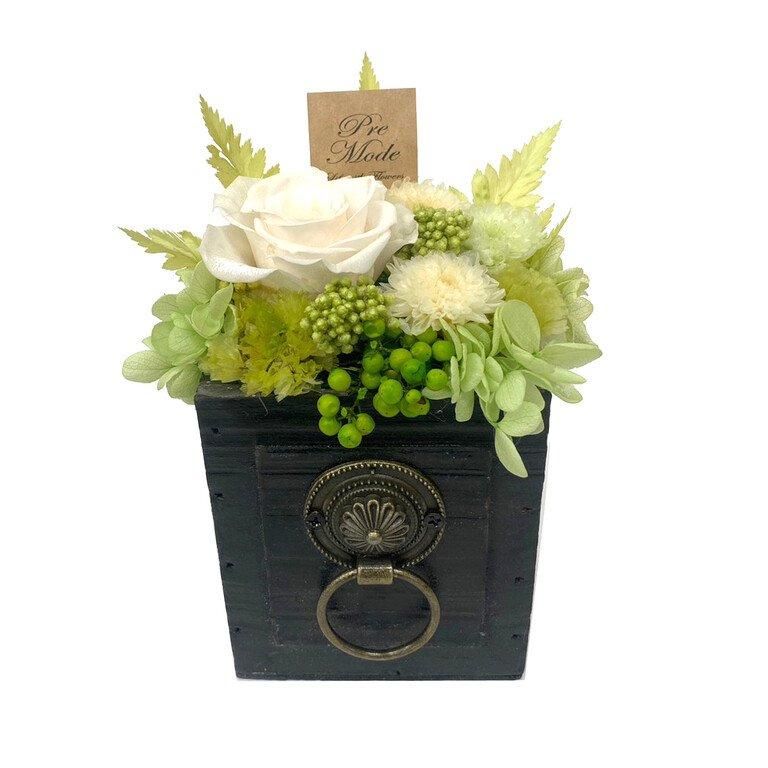 【お取り寄せ★納期 最長 約1ヶ月】ブリテン プリザーブドフラワー★バラ 木製 ギフト プレゼント 母の日