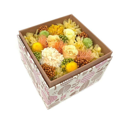 【お取り寄せ★納期 最長 約1ヶ月】ノルディックホームボックス プリザーブドフラワー★バラ ボックス ギフト プレゼント 母の日