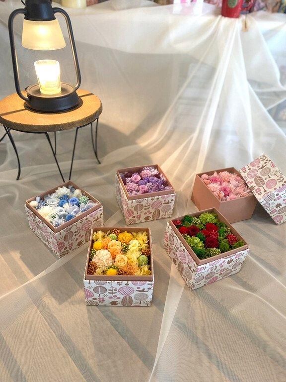 【お取り寄せ★納期 最長 約1ヶ月】ノルディックホームボックス プリザーブドフラワー★バラ ボックス ギフト プレゼント 母の日