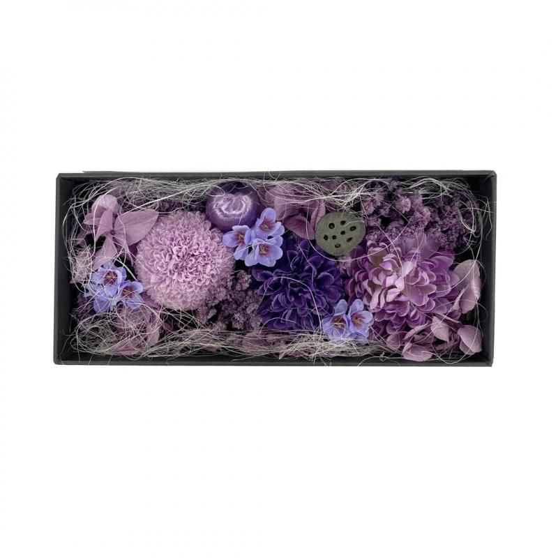 【お取り寄せ★納期 最長 約1ヶ月】お供え プリザ 仏具 仏花 仏壇 琴音彩 マム 菊 和風 お悔み 箱入り