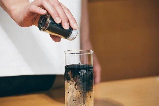 野州麻炭Lab 100% 麻炭パウダー 30g/60g★ヘンプ チャコール パウダー