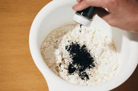 野州麻炭Lab 100% 麻炭パウダー 30g/60g★ヘンプ チャコール パウダー