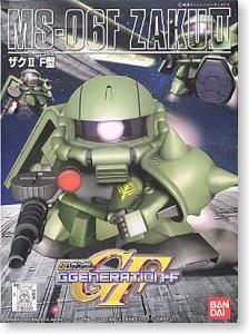 【在庫あり★即納可能】バンダイ ザクII F型 (SD) (ガンプラ)